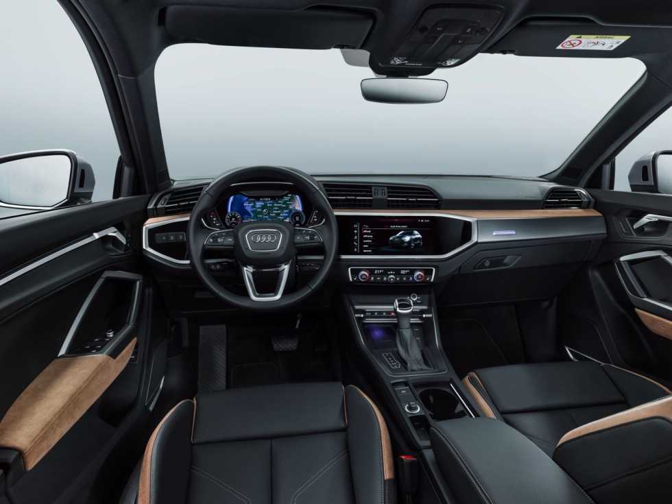 Интерьер Audi Q3 нового поколения