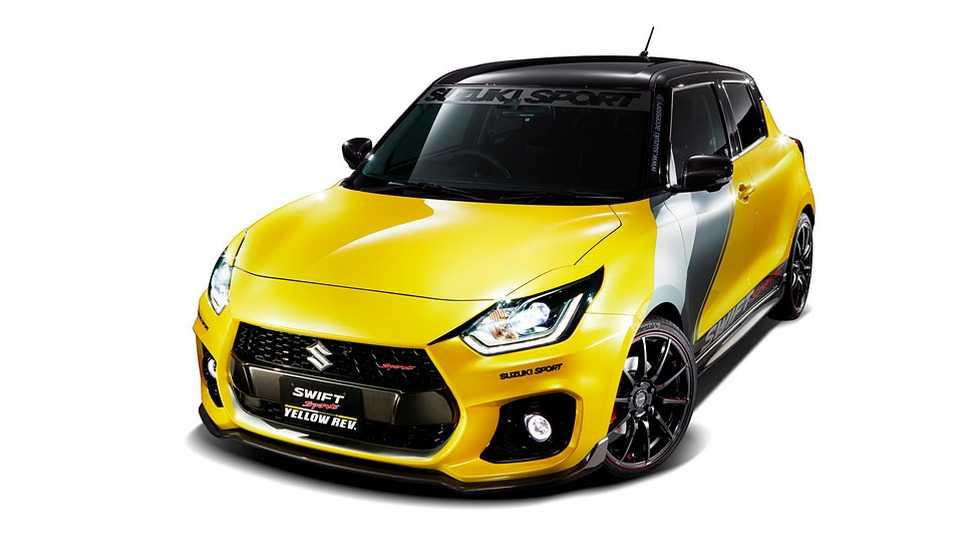 Концепт Suzuki Swift Sport Yellow Rev