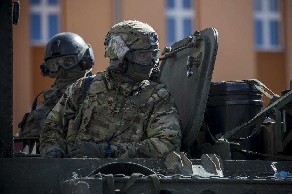 Чешские танкисты.