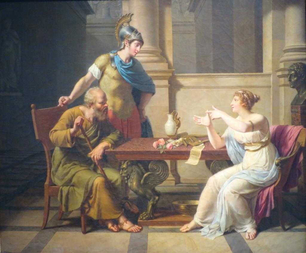 Спор Сократа с Аспазией