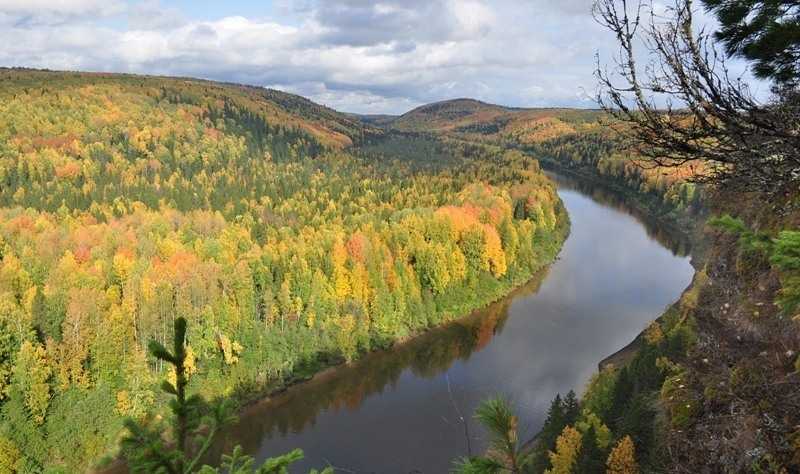 река Колва Пермский край