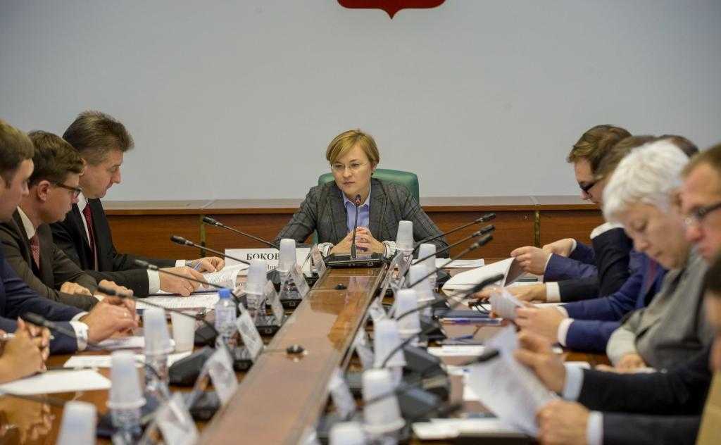 Бокова на заседании временного комитета