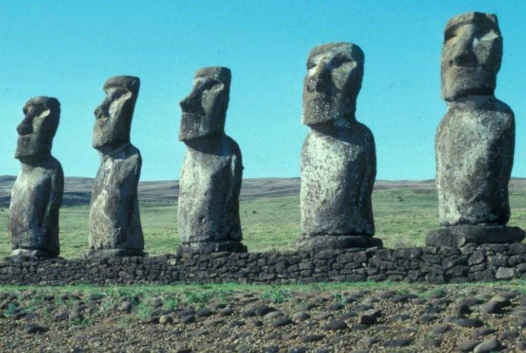 Скульптуры острова Пасхи