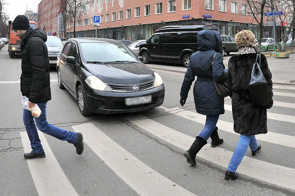 Камеры начинают фиксировать непропуск пешехода  