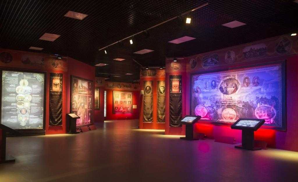 интерактивный зал выставки