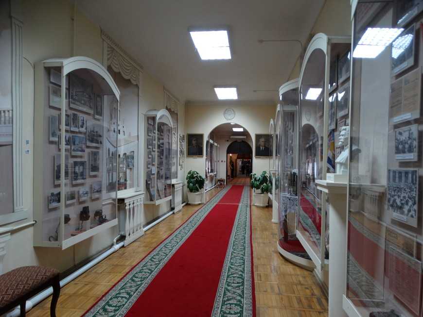 Выставочный зал в музее истории г. Сочи