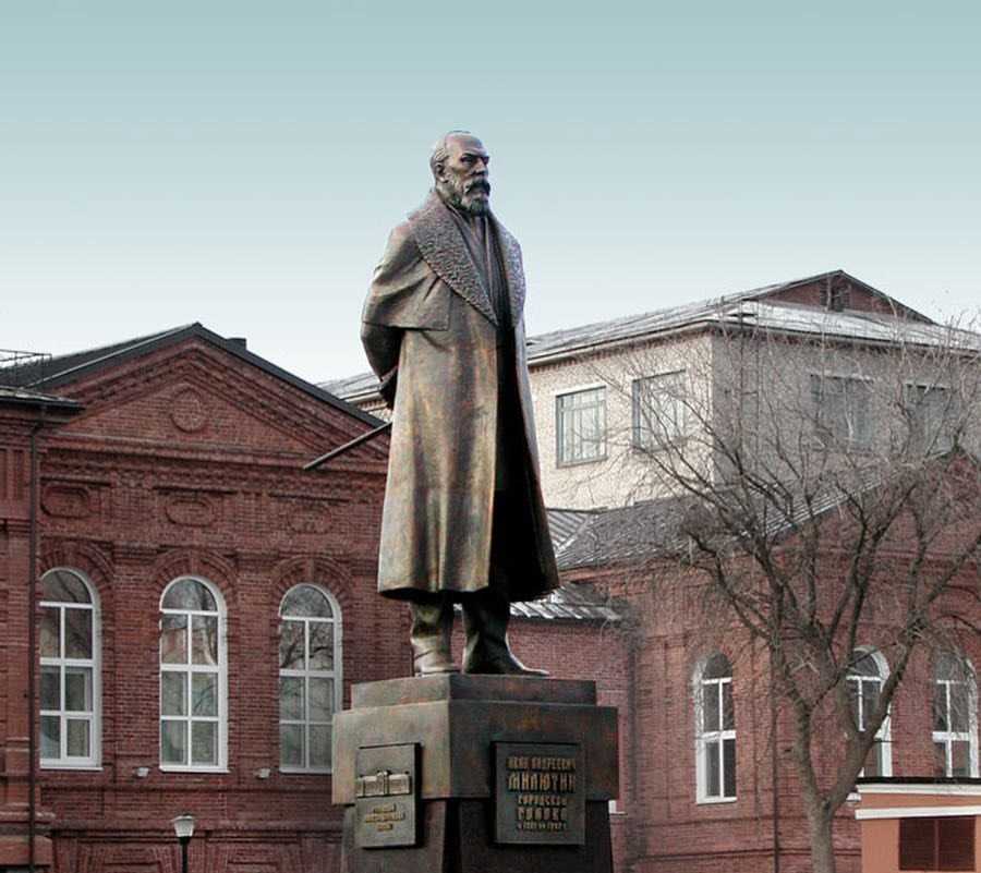 памятник Милютину Череповец